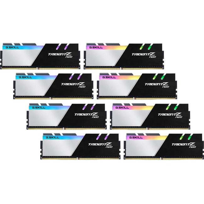 G.SKILL Trident Z Neo RAM Module for Motherboard, Desktop PC, Workstation - 256 GB (8 x 32GB) - DDR4-3600/PC4-28800 DDR4 SDRAM - 3600 MHz - CL18 - 1.35 V G.SKILL Trident Z Neo RAM Module for Motherboard, Desktop PC, Workstation - 256 GB (8 x 32GB) - DDR4-3600/PC4-28800 DDR4 SDRAM - 3600 MHz - CL18 - 1.35 V